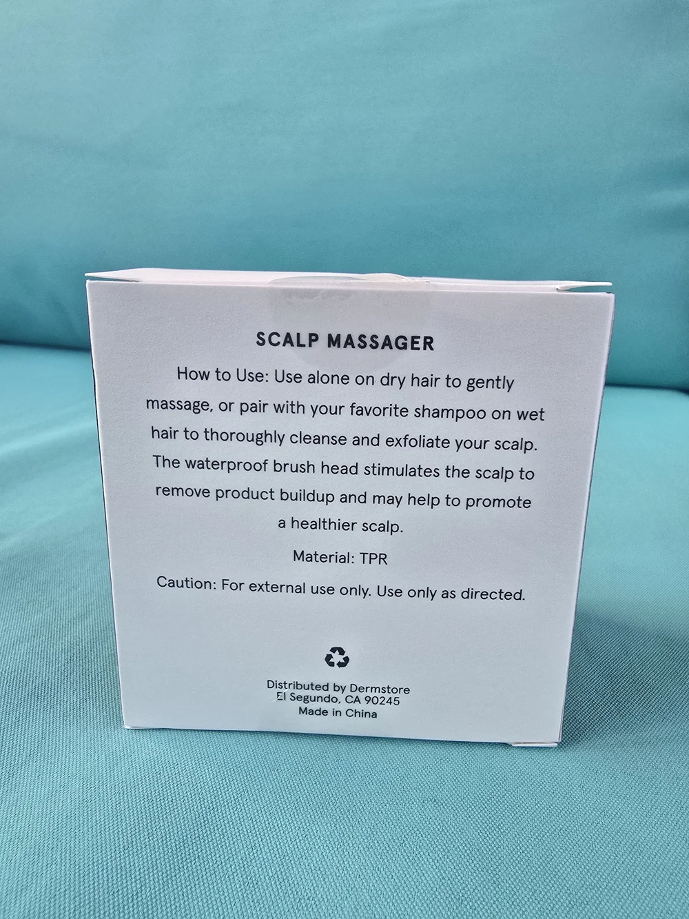 💚 Black Silicone Scalp Massager Brush
